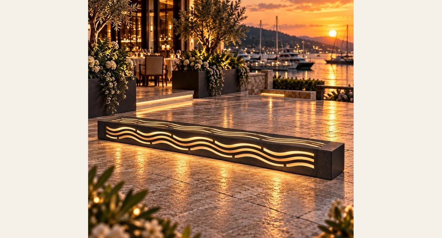Slim ışık bandıyla duvar ve bahçe sınırları nasıl vurgulanır?